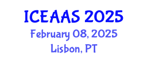 International Conference on Economic and Administrative Sciences (ICEAAS) February 08, 2025 - Lisbon, Portugal