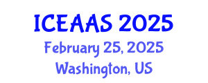International Conference on Economic and Administrative Sciences (ICEAAS) February 25, 2025 - Washington, United States