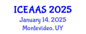 International Conference on Economic and Administrative Sciences (ICEAAS) January 14, 2025 - Montevideo, Uruguay