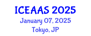 International Conference on Economic and Administrative Sciences (ICEAAS) January 07, 2025 - Tokyo, Japan