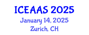 International Conference on Economic and Administrative Sciences (ICEAAS) January 14, 2025 - Zurich, Switzerland