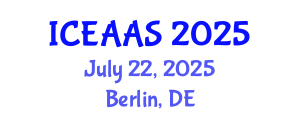 International Conference on Economic and Administrative Sciences (ICEAAS) July 22, 2025 - Berlin, Germany
