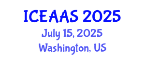 International Conference on Economic and Administrative Sciences (ICEAAS) July 15, 2025 - Washington, United States