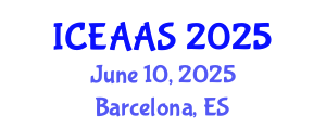 International Conference on Economic and Administrative Sciences (ICEAAS) June 10, 2025 - Barcelona, Spain