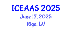 International Conference on Economic and Administrative Sciences (ICEAAS) June 17, 2025 - Riga, Latvia