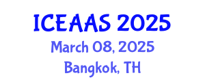 International Conference on Economic and Administrative Sciences (ICEAAS) March 08, 2025 - Bangkok, Thailand
