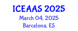International Conference on Economic and Administrative Sciences (ICEAAS) March 04, 2025 - Barcelona, Spain
