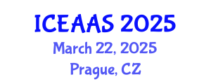 International Conference on Economic and Administrative Sciences (ICEAAS) March 22, 2025 - Prague, Czechia