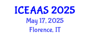 International Conference on Economic and Administrative Sciences (ICEAAS) May 17, 2025 - Florence, Italy