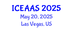 International Conference on Economic and Administrative Sciences (ICEAAS) May 20, 2025 - Las Vegas, United States