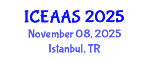 International Conference on Economic and Administrative Sciences (ICEAAS) November 08, 2025 - Istanbul, Turkey