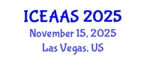 International Conference on Economic and Administrative Sciences (ICEAAS) November 15, 2025 - Las Vegas, United States