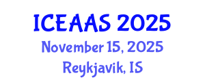 International Conference on Economic and Administrative Sciences (ICEAAS) November 15, 2025 - Reykjavik, Iceland