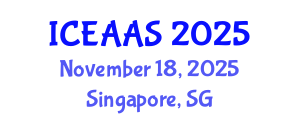 International Conference on Economic and Administrative Sciences (ICEAAS) November 18, 2025 - Singapore, Singapore
