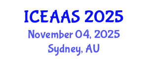 International Conference on Economic and Administrative Sciences (ICEAAS) November 04, 2025 - Sydney, Australia