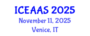 International Conference on Economic and Administrative Sciences (ICEAAS) November 11, 2025 - Venice, Italy