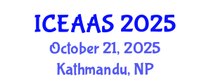 International Conference on Economic and Administrative Sciences (ICEAAS) October 21, 2025 - Kathmandu, Nepal