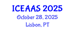 International Conference on Economic and Administrative Sciences (ICEAAS) October 28, 2025 - Lisbon, Portugal