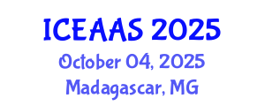 International Conference on Economic and Administrative Sciences (ICEAAS) October 04, 2025 - Madagascar, Madagascar