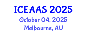 International Conference on Economic and Administrative Sciences (ICEAAS) October 04, 2025 - Melbourne, Australia