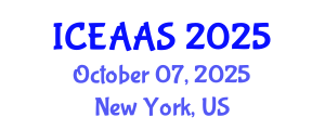 International Conference on Economic and Administrative Sciences (ICEAAS) October 07, 2025 - New York, United States