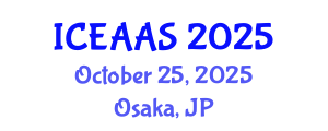 International Conference on Economic and Administrative Sciences (ICEAAS) October 25, 2025 - Osaka, Japan