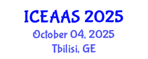 International Conference on Economic and Administrative Sciences (ICEAAS) October 04, 2025 - Tbilisi, Georgia