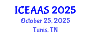 International Conference on Economic and Administrative Sciences (ICEAAS) October 25, 2025 - Tunis, Tunisia