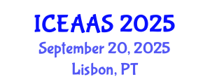 International Conference on Economic and Administrative Sciences (ICEAAS) September 20, 2025 - Lisbon, Portugal