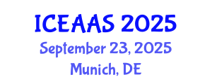 International Conference on Economic and Administrative Sciences (ICEAAS) September 23, 2025 - Munich, Germany