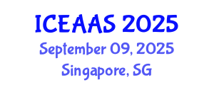 International Conference on Economic and Administrative Sciences (ICEAAS) September 09, 2025 - Singapore, Singapore