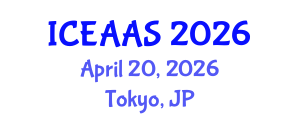 International Conference on Economic and Administrative Sciences (ICEAAS) April 20, 2026 - Tokyo, Japan International Conference on Economic and Administrative Sciences (ICEAAS) April 20, 2026 - Tokyo, Japan