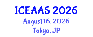 International Conference on Economic and Administrative Sciences (ICEAAS) August 16, 2026 - Tokyo, Japan International Conference on Economic and Administrative Sciences (ICEAAS) August 16, 2026 - Tokyo, Japan
