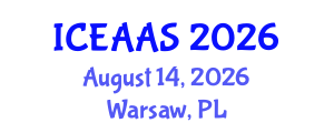 International Conference on Economic and Administrative Sciences (ICEAAS) August 14, 2026 - Warsaw, Poland