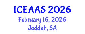 International Conference on Economic and Administrative Sciences (ICEAAS) February 16, 2026 - Jeddah, Saudi Arabia