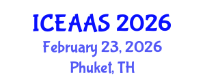 International Conference on Economic and Administrative Sciences (ICEAAS) February 23, 2026 - Phuket, Thailand International Conference on Economic and Administrative Sciences (ICEAAS) February 23, 2026 - Phuket, Thailand