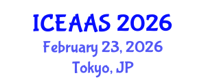 International Conference on Economic and Administrative Sciences (ICEAAS) February 23, 2026 - Tokyo, Japan International Conference on Economic and Administrative Sciences (ICEAAS) February 23, 2026 - Tokyo, Japan