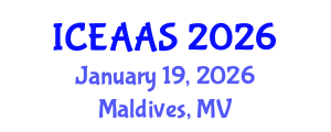 International Conference on Economic and Administrative Sciences (ICEAAS) January 19, 2026 - Maldives, Maldives International Conference on Economic and Administrative Sciences (ICEAAS) January 19, 2026 - Maldives, Maldives