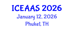International Conference on Economic and Administrative Sciences (ICEAAS) January 12, 2026 - Phuket, Thailand International Conference on Economic and Administrative Sciences (ICEAAS) January 12, 2026 - Phuket, Thailand