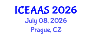 International Conference on Economic and Administrative Sciences (ICEAAS) July 08, 2026 - Prague, Czechia International Conference on Economic and Administrative Sciences (ICEAAS) July 08, 2026 - Prague, Czechia