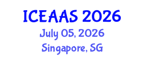 International Conference on Economic and Administrative Sciences (ICEAAS) July 05, 2026 - Singapore, Singapore International Conference on Economic and Administrative Sciences (ICEAAS) July 05, 2026 - Singapore, Singapore
