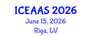 International Conference on Economic and Administrative Sciences (ICEAAS) June 15, 2026 - Riga, Latvia