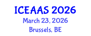 International Conference on Economic and Administrative Sciences (ICEAAS) March 23, 2026 - Brussels, Belgium International Conference on Economic and Administrative Sciences (ICEAAS) March 23, 2026 - Brussels, Belgium