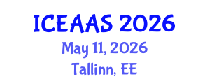 International Conference on Economic and Administrative Sciences (ICEAAS) May 11, 2026 - Tallinn, Estonia International Conference on Economic and Administrative Sciences (ICEAAS) May 11, 2026 - Tallinn, Estonia