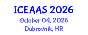 International Conference on Economic and Administrative Sciences (ICEAAS) October 04, 2026 - Dubrovnik, Croatia International Conference on Economic and Administrative Sciences (ICEAAS) October 04, 2026 - Dubrovnik, Croatia