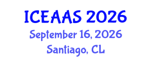 International Conference on Economic and Administrative Sciences (ICEAAS) September 16, 2026 - Santiago, Chile
