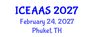 International Conference on Economic and Administrative Sciences (ICEAAS) February 24, 2027 - Phuket, Thailand International Conference on Economic and Administrative Sciences (ICEAAS) February 24, 2027 - Phuket, Thailand