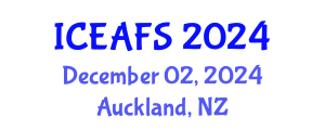 International Conference on Economic and Financial Sciences (ICEAFS) December 02, 2024 - Auckland, New Zealand