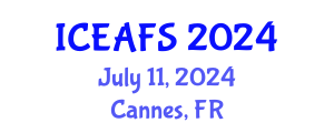 International Conference on Economic and Financial Sciences (ICEAFS) July 11, 2024 - Cannes, France