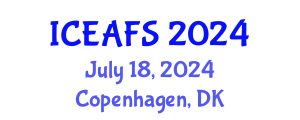 International Conference on Economic and Financial Sciences (ICEAFS) July 18, 2024 - Copenhagen, Denmark
